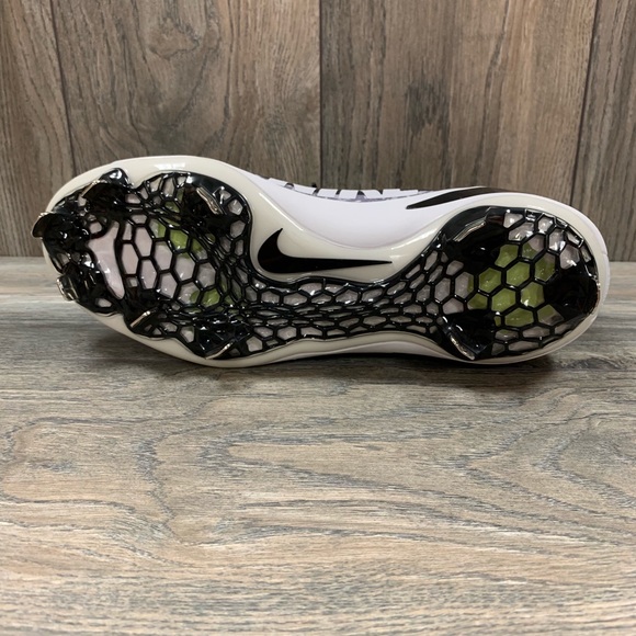 Nike Force Zoom Trout 4 Mens Baseball Cleats Black - Picture 5 of 6